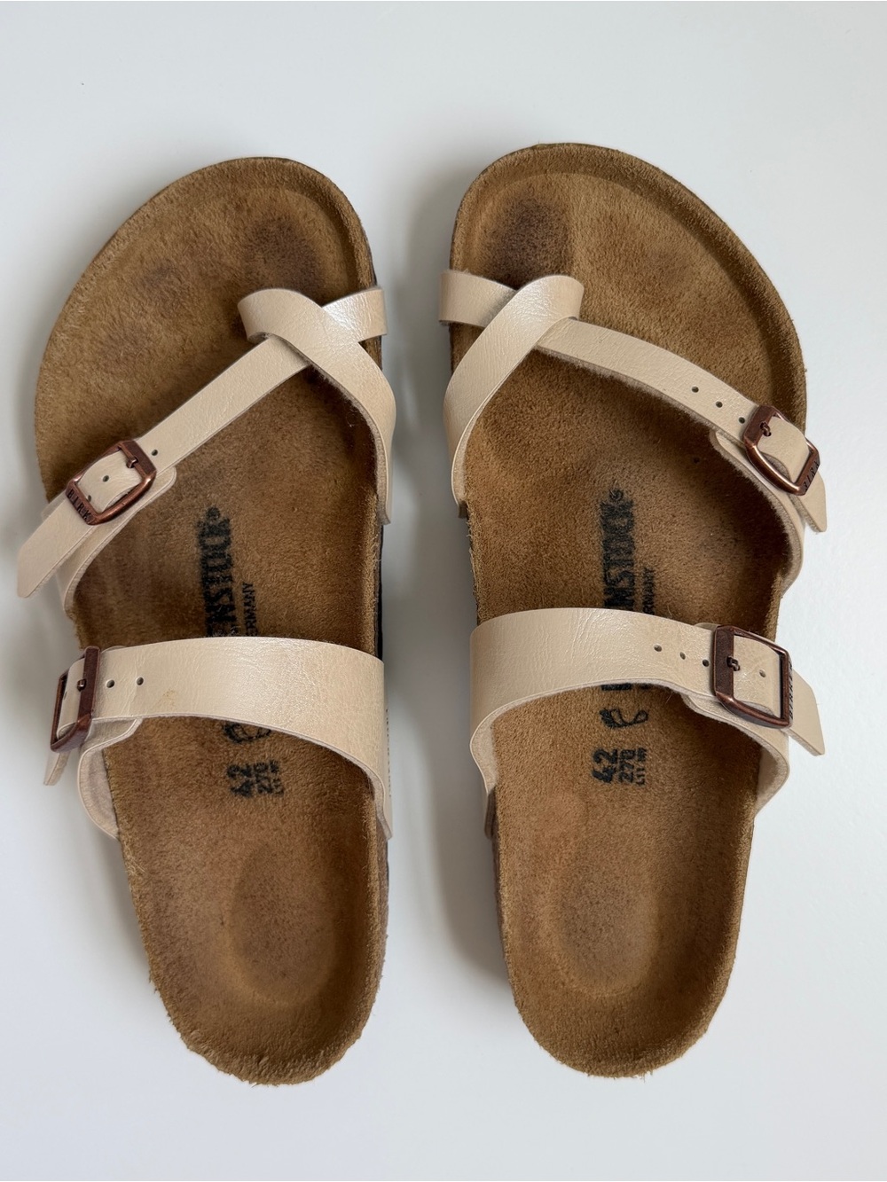 Mayari Birko-flor Birkenstock Sandal Women’s Size 11/42 - Picture 3 of 9